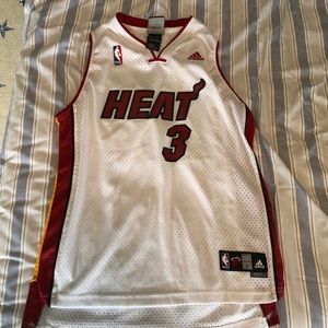 Miami Heat Dwayne Wade Adidas Basketball Jersey